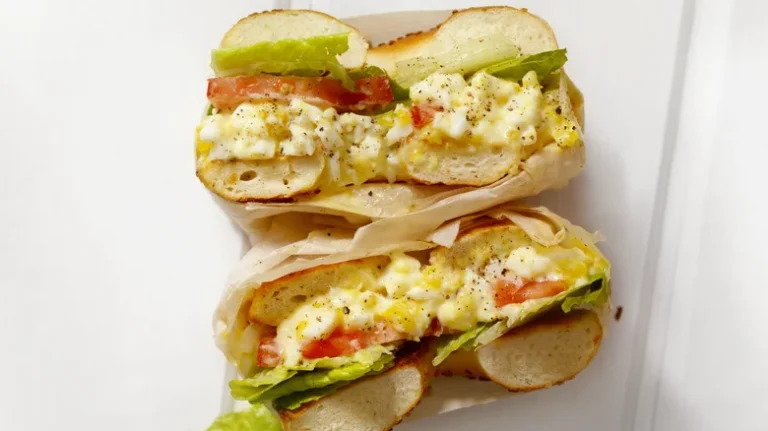 Egg bagel